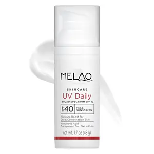 UV Clear Face Sunscreen SPF 46 Oil Free Sunscreen With Zinc Oxide Protects Calms Acne-Prone Skin Lightweight Silky Pump