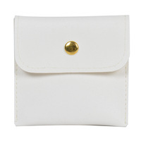 Pochette en velours personnalisée pour bijoux, bracelet, breloque, avec bouton-pression, format enveloppe, emballage multi-tailles sur mesure