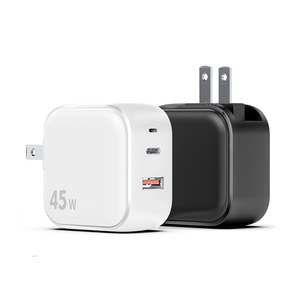 Cargador de Pared Plegable de 45W GaN con Doble USB C <span class=keywords><strong>PD3</strong></span>.<span class=keywords><strong>0</strong></span> PPS, Carga Rápida, Certificación CE V0, Sistema de Suministro de Energía Eficiente - Product Image 5