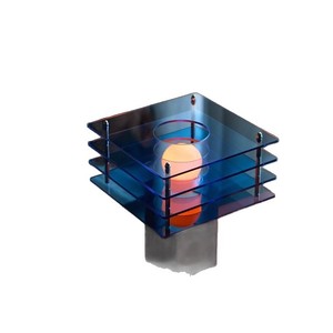 Lámpara de mesa acrílica minimalista moderna E27, iluminación decorativa de estilo nórdico para sala de estar, dormitorio, estudio - Product Image 5