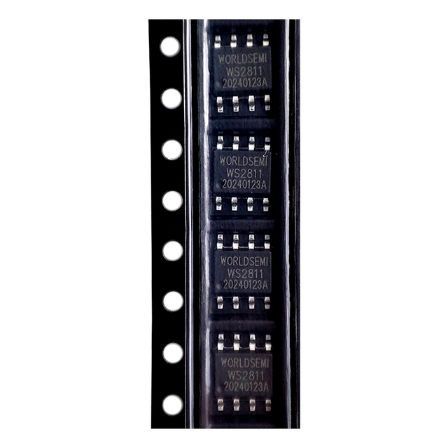 Integrated circuit led driver phantom light with controller sop-8 WS2811 for ic chips