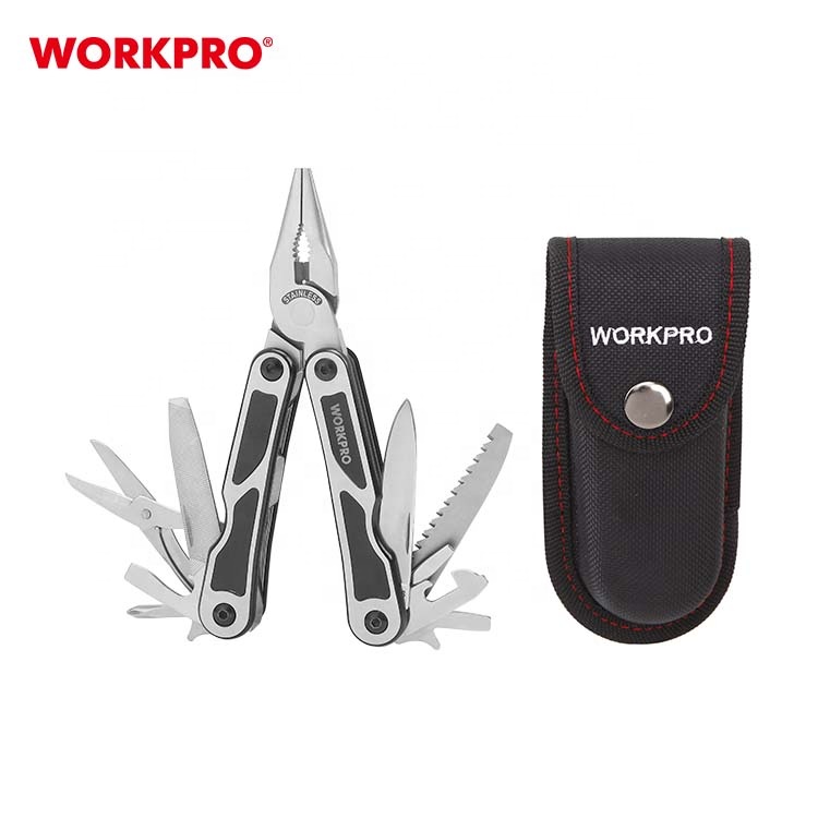 WORKPRO 15-In-1 Multi-Purpose Stainless Steel Pliers - Versatile