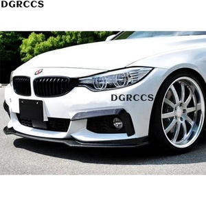 For 4 Series F32 F33 F36 2013-2020 Sports CC Style Carbon Fiber Front Lip Bumper Shovel Accessory Kit with Easy Installation - Product Image 6