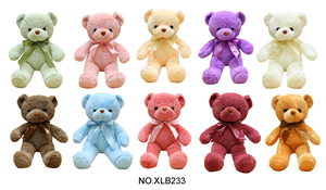 28cm 33cm 43cm 53cm đa-màu Công cụ đồ chơi bán buôn động vật Ribbon Gấu bông động vật đồ chơi sang trọng - Product Image 2