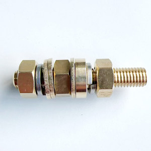 Kit surtido de roscas de seguridad eléctrica Pernos de cobre Perno de tuerca de combinación de extensión completa grande personalizado - Product Image 4