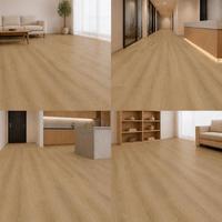 Lantai Laminasi Klik Kedap Air Inti HDF 8mm Grosir untuk Penggunaan Interior Ruang Tamu dan Kamar Tidur Modern