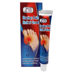 ZB Bunion krim nyeri jari kaki, korektor Valgus plester asam urat salep kaku peradangan 20G - Product Image 2