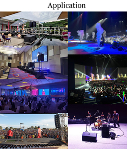 Módulo amplificador de procesador de matriz de línea activa de escenario caliente impermeable portátil DSP de 12 pulgadas dual de <span class=keywords><strong>2</strong></span> vías eventos de espectáculos en vivo - Product Image 5