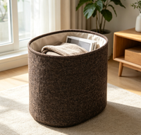 Tissu Tweed Popcorn de Haute Qualité en Stock, Tissu en Laine Tissée pour Vêtements Féminins, Chaussures, Chapeaux, Sacs