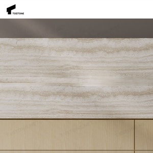 Vanità in Travertino Organico Tostone: L'Eleganza Naturale Incontra il Design Moderno per Bagni di Case, Hotel, Ville e Appartamenti - Product Image 4