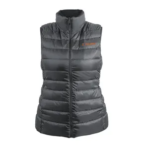 Gilet in piuma leggero da donna Truper gilet e gilet grigio 1 unità categoria di prodotto - Product Image 1
