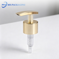 Pompe à lotion MS Luxury 28/410 Glod avec clip en plastique