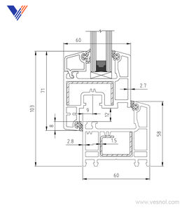 <span class=keywords><strong>Finestra</strong></span> in PVC per Ottimizzare Luce Naturale e Ventilazione in Piccoli Negozi Commerciali e Aree Ufficio - Product Image 5