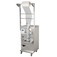 Machine pneumatique de remplissage quantitative liquide de scellage arrière de sac plus grand pour vinaigre eau huile comestible jus shampooing miel