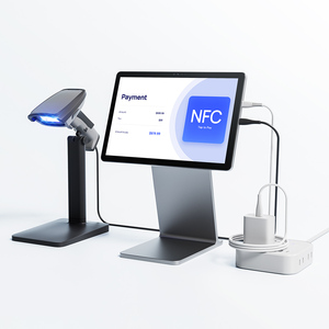 Odm kép USB C 10 inch máy tính bảng <span class=keywords><strong>Android</strong></span> mt8786 4 + 64GB 1280*800 IPS Incell phía trước NFC POS thanh toán thiết bị đầu cuối - Product Image 1
