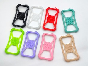 Nueva funda <span class=keywords><strong>genérica</strong></span> <span class=keywords><strong>de</strong></span> silicona para teléfono <span class=keywords><strong>de</strong></span> 4-6.7 pulgadas con ventosa - Product Image 3