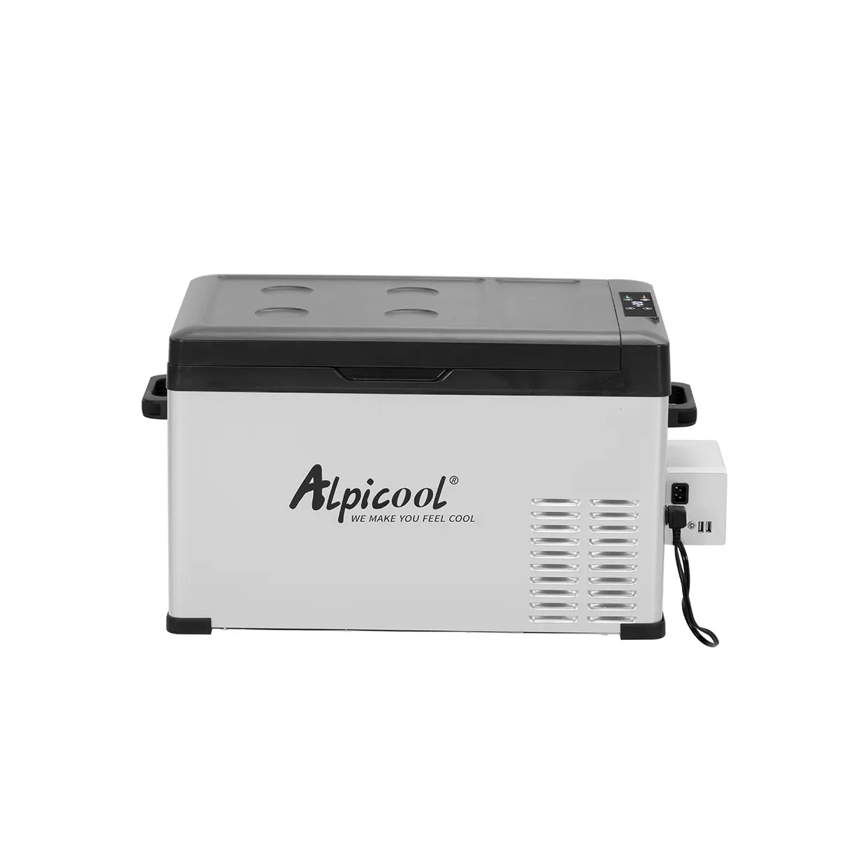 Alpicool C30 fabrika doğrudan araç soğutucu 12v 24v mobil dondurucu mini buzdolabı araba ev çift kullanımlı kamp balıkçılık için soğutucu