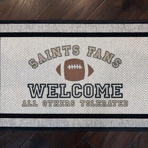 Sublimation Blanks Racetrack Outdoor Gray <b>Rubber</b> Polyester <b>Doormats</b> - Product Image 4