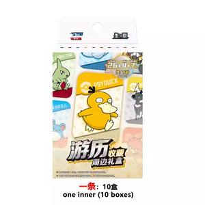 Coffret Cadeau de Jeu de Carrom Journey <span class=keywords><strong>Battle</strong></span>, PTCG Pokémon Chinois Simplifié Série Écarlate Psyduck, <span class=keywords><strong>Figurine</strong></span> en Plastique de Collection - Product Image 1