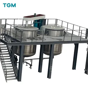 TGM Platform Disperser Machine Paper Pulp Pesticide Dispersion Machine