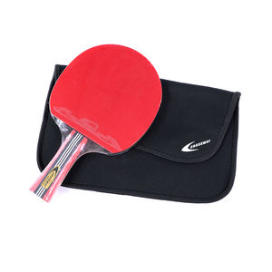 Prix d'usine de haute qualité Logo personnalisé professionnel raquette de tennis de table en bois ensemble de battes de ping-pong pour le jeu - Product Image 1