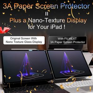 ฟิล์มกันรอยหน้าจอ GOFS 3A Nano-Texture สำหรับ <span class=keywords><strong>iPad</strong></span> <span class=keywords><strong>Pro</strong></span> <span class=keywords><strong>11</strong></span> นิ้ว M5 M4 2024 2025 รุ่นที่ 5 และ 6 ป้องกันแสงสะท้อน ป้องกันรอยนิ้วมือ ความหนา 0.188 มม. แบบกระดาษ - Product Image 2