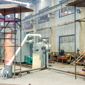 Generator Gasifier kayu tanaman, pembangkit listrik busi 500kw - Product Image 2