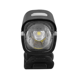 ไฟหน้าจักรยาน LED แบบชาร์จไฟได้ 4 โหมด IPX4 กันน้ำสีดำอุปกรณ์ปั่นจักรยานกลางแจ้ง - Product Image 2
