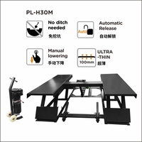 PULI 3ton/3000kg/6600lbs küçük paralel platform makas asansör araç lifti araba asansör PL-H30M