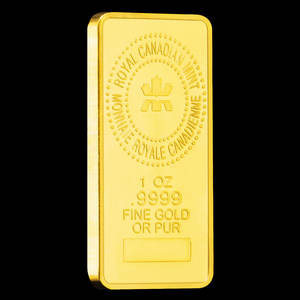 Barra chapada en oro coleccionable, recuerdo elegante, regalo decorativo, estilo lingote conmemorativo, artesanía de Metal - Product Image 1