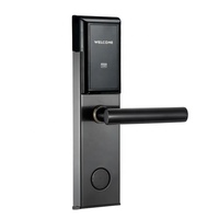 Serrure de porte de chambre intelligente RFID professionnelle pour hôtels