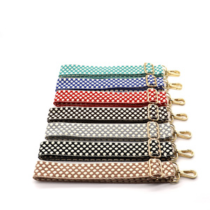 3.8cm אופנה מתכוונן ארוג Crossbody כתף תיק החלפת חגורת גיטרה רצועת עבור תיקי ארנקי - Product Image 1