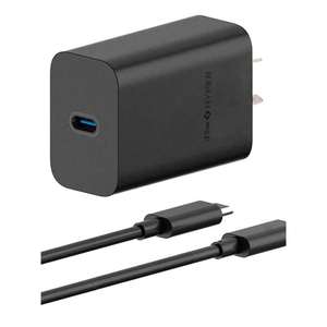 Caricatore da muro tipo Moto C con cavo di ricarica Turbo nero - Product Image 6