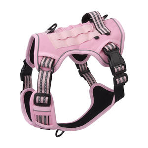 Tactiek Slijtvast Bijtvast Hondentuig Voor Grote Honden Gewatteerde Knop Geen Trekontwerp Voor Training Groothandel - Product Image 6