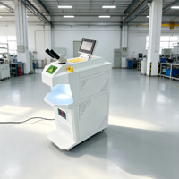 Machine de soudage au laser YAG portable facile à utiliser, petite taille, pour la connexion et la réparation de chaînes en or