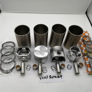 Pièces de moteur d'excavatrice pour moteur V2203T V2203 : Segment de piston, chemise de cylindre, axe de piston, coussinet de vilebrequin 17331-21050 - Product Image 2