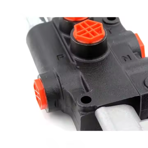 Vanne de commande directionnelle hydraulique monobloc manuelle à 1 bobine P80-G12-QTW |   Fournisseur OEM direct d'usine - Product Image 2
