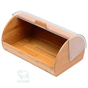 Solución ecológica de almacenamiento de pan de bambú para cocinas - Product Image 3