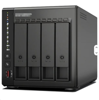 TS-464C2-8G NAS 服务器 2 个 M.2 插槽加密 QTS 系统远程访问数据存储服务器 网络附加存储