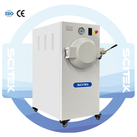 SCITEK ekstraktor asap seluler 240m 3/jam, Volume aliran udara, filter HEPA ≥ 99.995% efisiensi dengan perangkat portabel dan serbaguna 0,3 μm