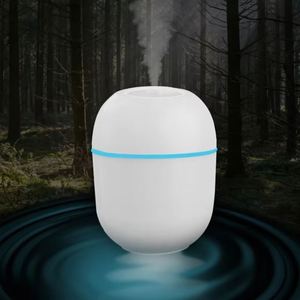 220ML USB Water Refill Spray <b>Humidifier</b> Color Lights Super Fog Portable Small Air <b>Humidifier</b> for Home Bedroom Office Car Kitchen - Product Image 3