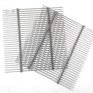 내구성 있는 장식용 평철 스테인리스 스틸 와이어 메쉬 매끄러운 표면 - Product Image 5