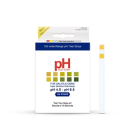 Tiras Reactivas de pH 4.5-9.0 para Orina y Saliva, Medidores de pH Precisos para Uso Clínico y de Laboratorio
