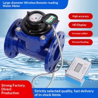 Compteur d'eau intelligent sans fil Yuxiang DN50-DN100 LoRaWAN IP68 en fonte, dispositif de surveillance du débit pour pipeline industriel OEM