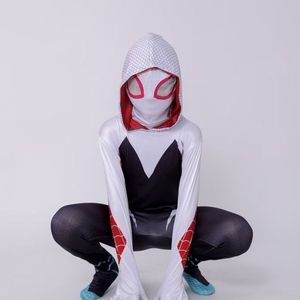 Abbigliamento <span class=keywords><strong>da</strong></span> Casa per Donne, Costume Comodo di Spiderman Gwen, Abbigliamento all'Ingrosso per Adulti, Costume di Halloween, Abbigliamento <span class=keywords><strong>da</strong></span> Fabbrica, Cosplay di Spider-man per Ragazze - Product Image 4