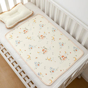 <span class=keywords><strong>Matelas</strong></span> à <span class=keywords><strong>langer</strong></span> imperméable pour bébé, 70x90cm, en coton doux matelassé, réutilisable, portable, lavable, pour soins du nouveau-né - Product Image 6