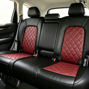 Ensemble complet de housses de siège de voiture en cuir Nappa imperméable et respirant, sur mesure pour Honda CR-V EX-L Hybrid - Product Image 1