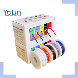 16awg-30awg nhiệt độ cao sức đề kháng 5 màu sắc trong một hộp hỗn hợp DIY đóng hộp Đồng linh hoạt Silicone dây - Product Image 1