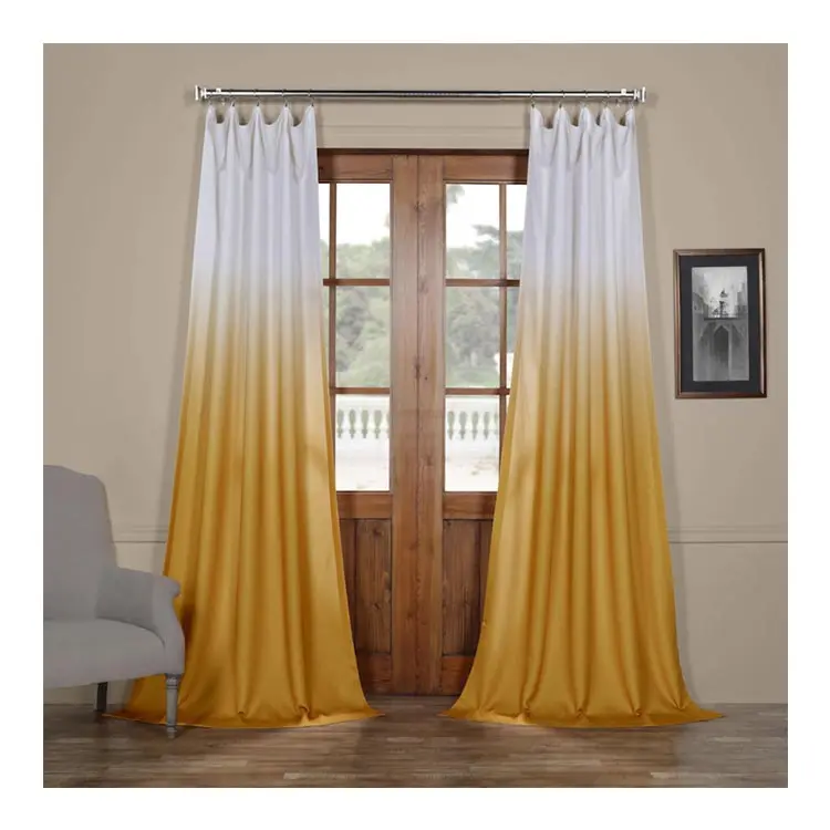 Nieuwe Product Ideeën 2019 Theater Gebruikt Cortinas Para Sala, china Leveranciers Vlas Linnen Gordijn Woonkamer 100% Polyester Kraal Touw