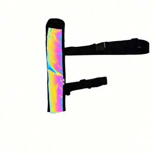 Bolsa de Tela Reflectante Ecológica para Abanico de Kung Fu de 13 Pulgadas, Bolsa Decorativa para Leggings, Bolsa para Abanico de Tai Chi de 33 cm - Product Image 2